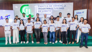 FONDOEMPLEO destacó el esfuerzo de becarios de Loreto y San Martín en nueva jornada de la Beca Supéra-T